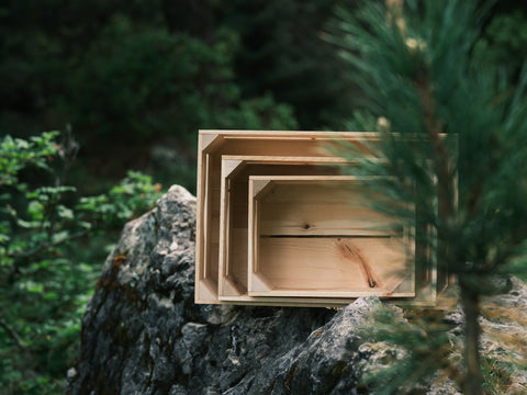 cassette in legno